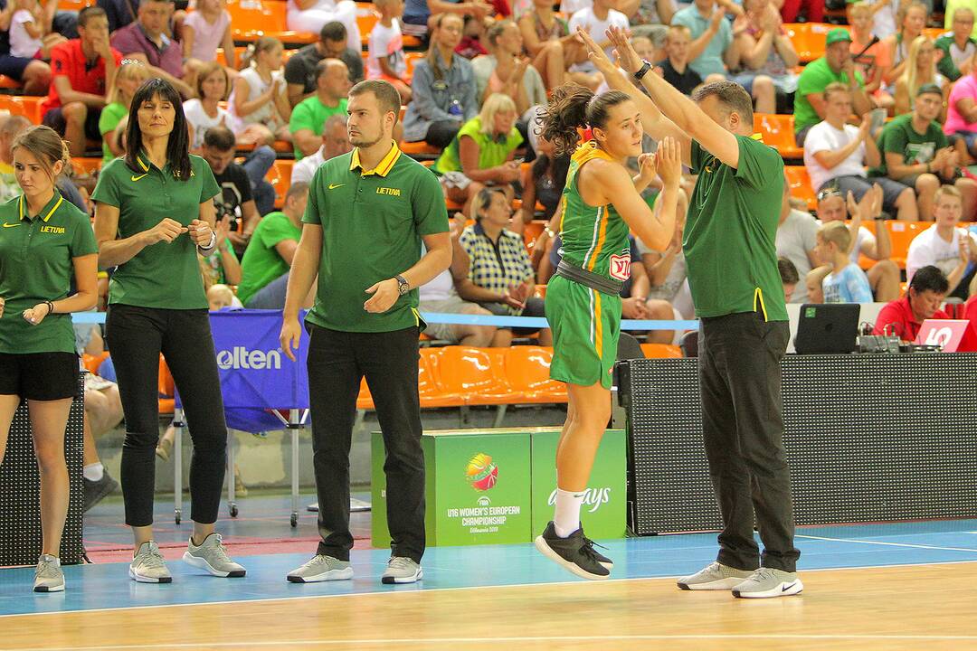 Lietuva – Vokietija 51:58. Merginų U16 EČ