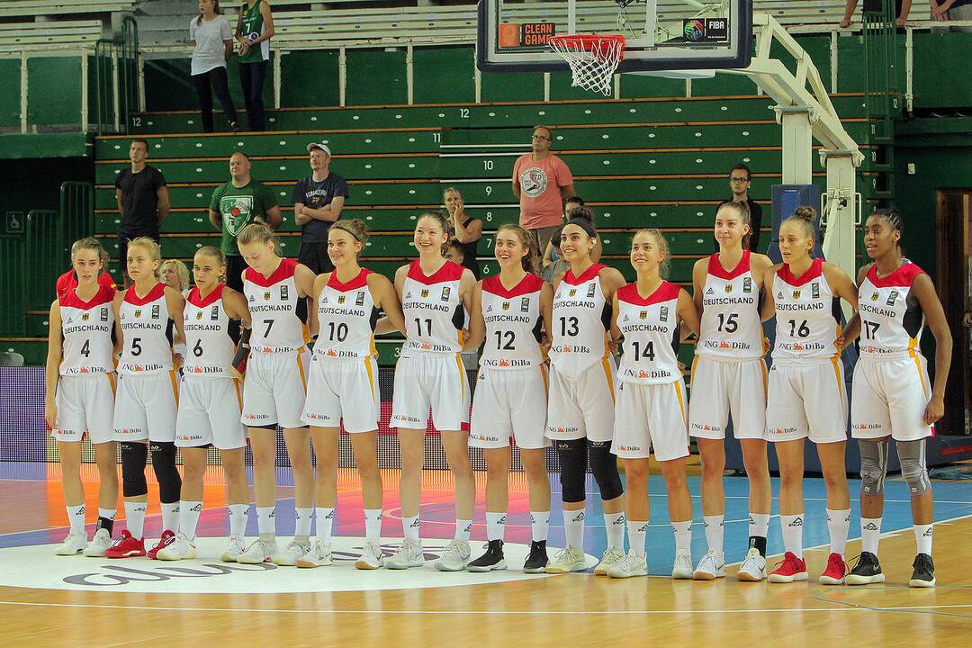 Lietuva – Vokietija 51:58. Merginų U16 EČ