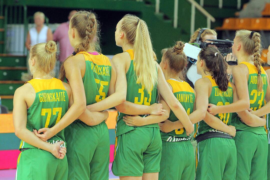 Lietuva – Vokietija 51:58. Merginų U16 EČ