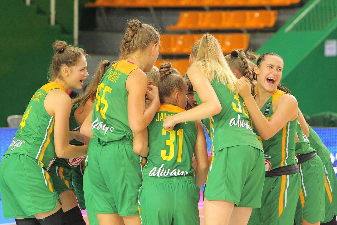 Lietuva – Vokietija 51:58. Merginų U16 EČ