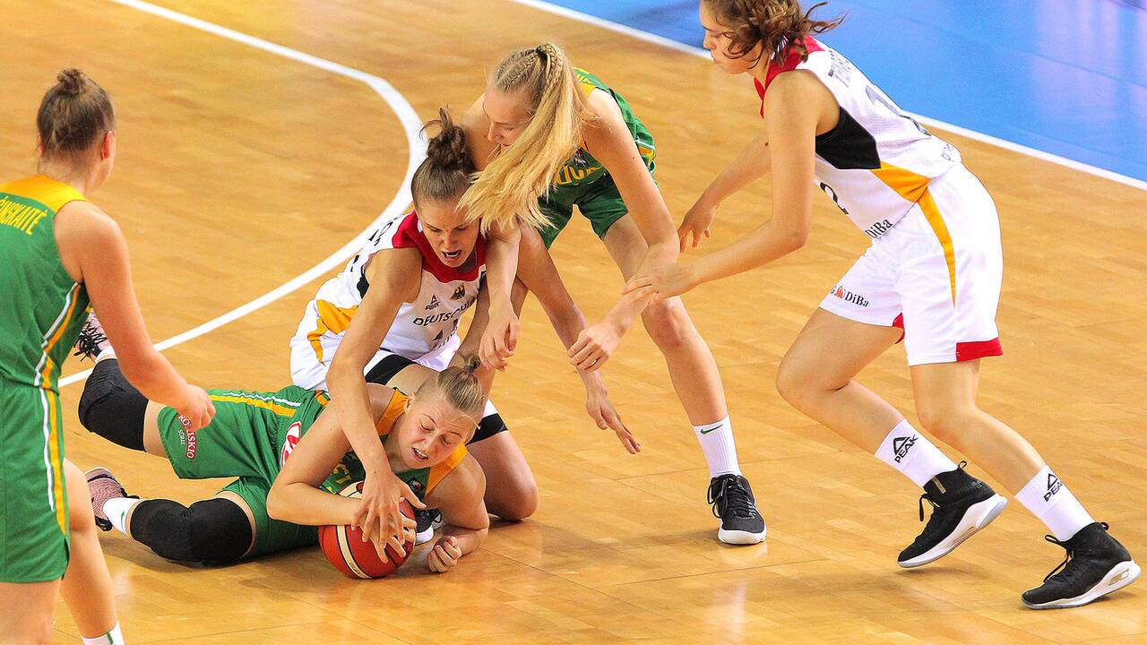 Lietuva – Vokietija 51:58. Merginų U16 EČ