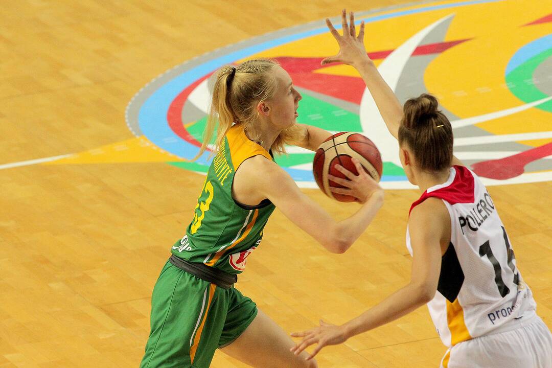 Lietuva – Vokietija 51:58. Merginų U16 EČ