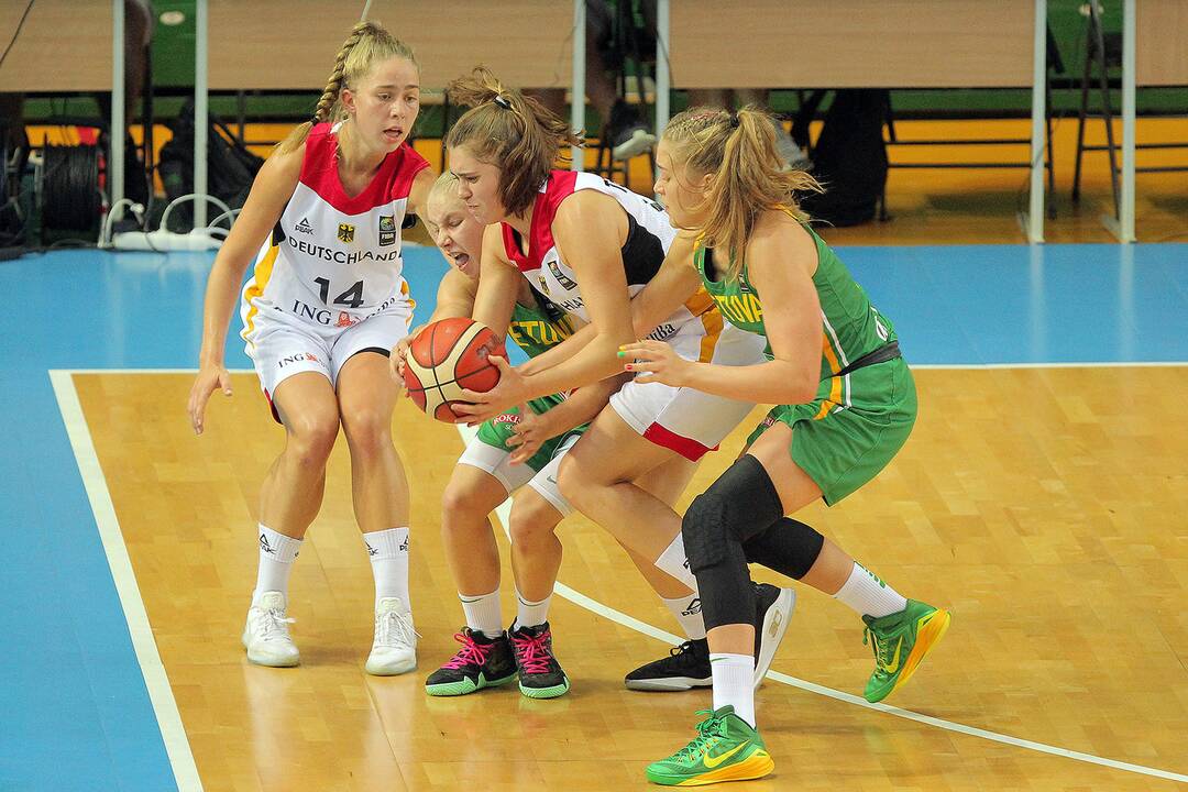 Lietuva – Vokietija 51:58. Merginų U16 EČ
