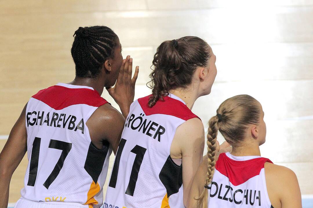 Lietuva – Vokietija 51:58. Merginų U16 EČ