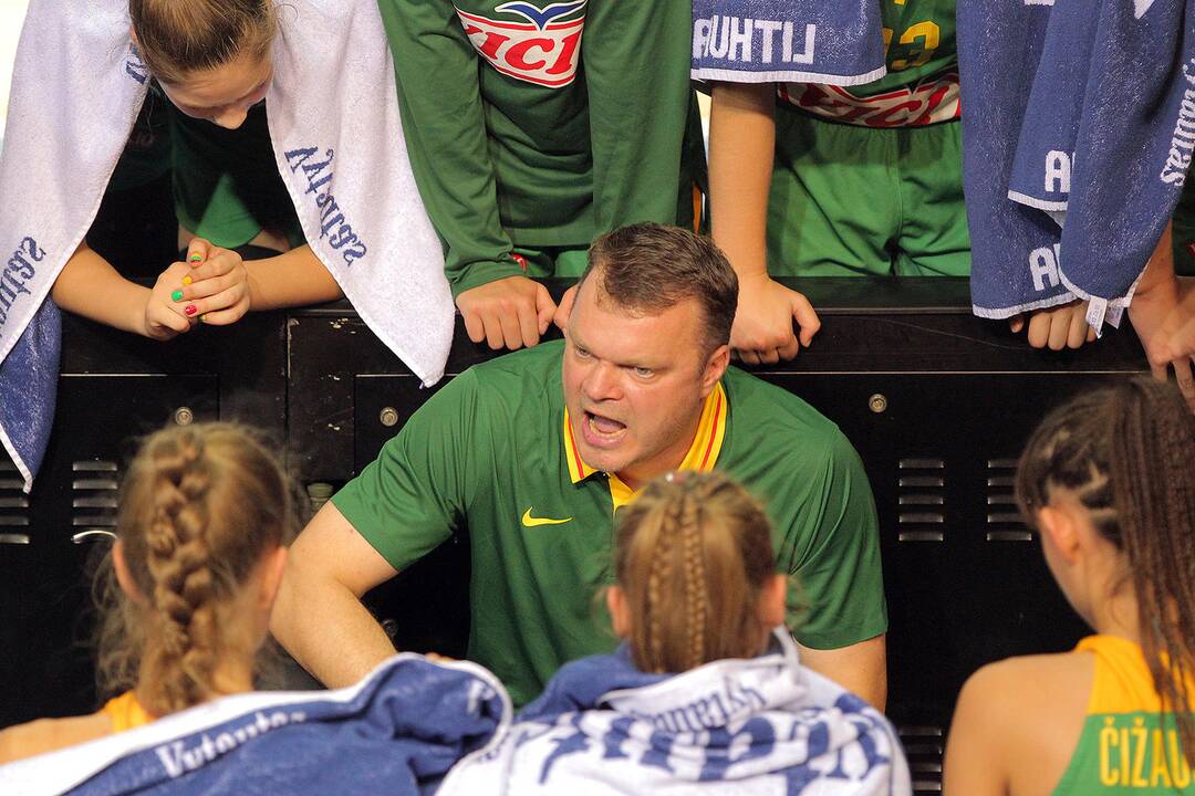 Lietuva – Vokietija 51:58. Merginų U16 EČ