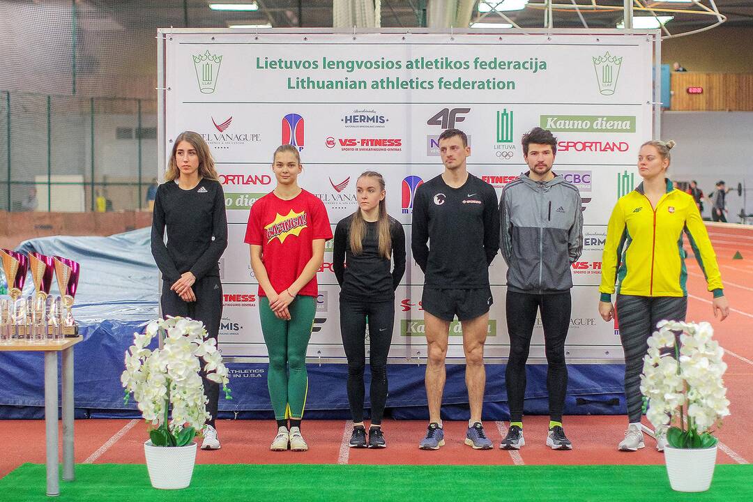 Lengvoji atletika. LLAF žiemos taurė 2020