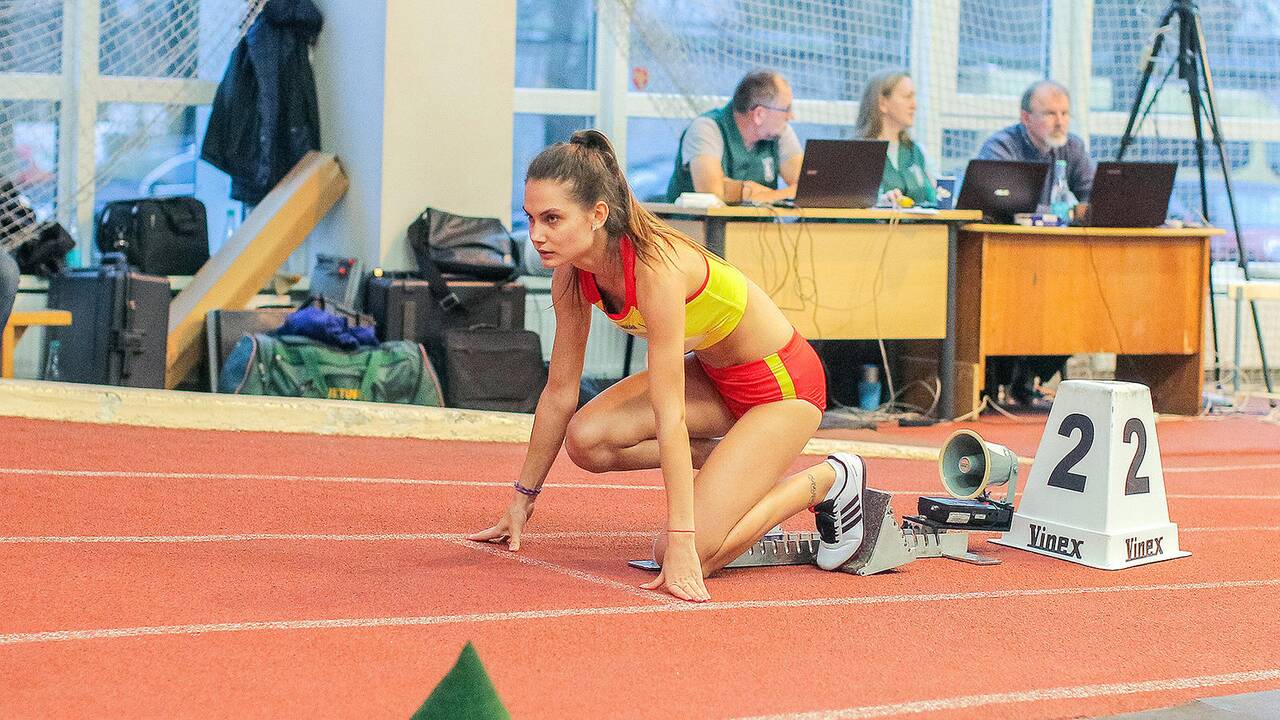 Lengvoji atletika. LLAF žiemos taurė 2020