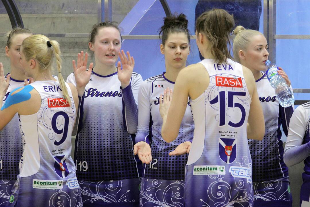 Lietuvos moterų krepšinio lygos pusfinalis: „Hoptrans-Sirenos“ – „Utena“ 51:42