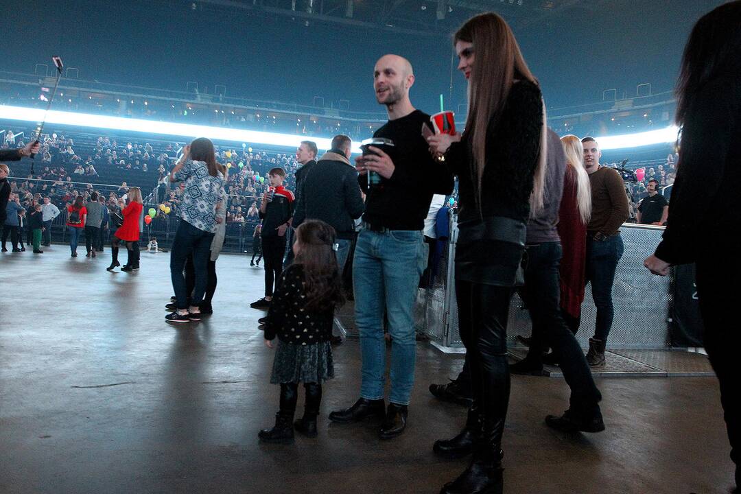 D. Montvydo koncertas "Žalgirio" arenoje