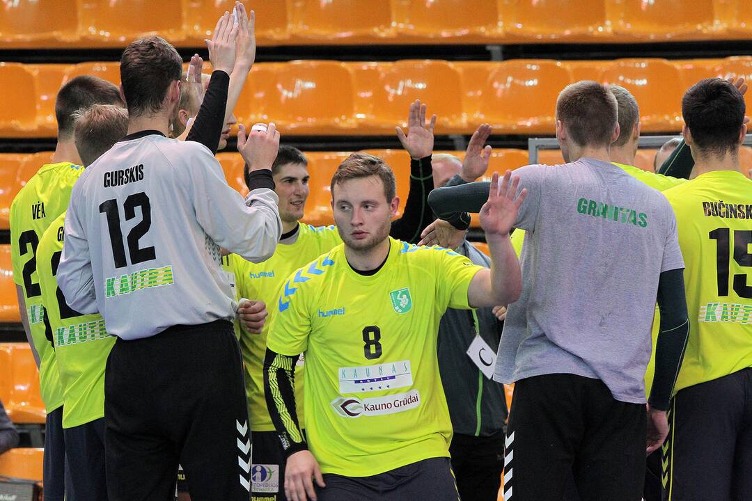 Rankinis: „Granitas-Karys“ – Panevėžio „Grifas“ 24:17