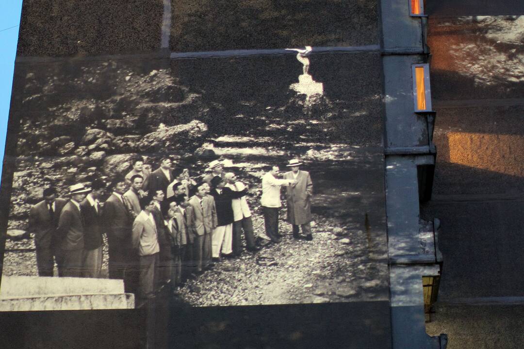  Sakartvelo fotografijos nakties projekcijos Eiguliuose