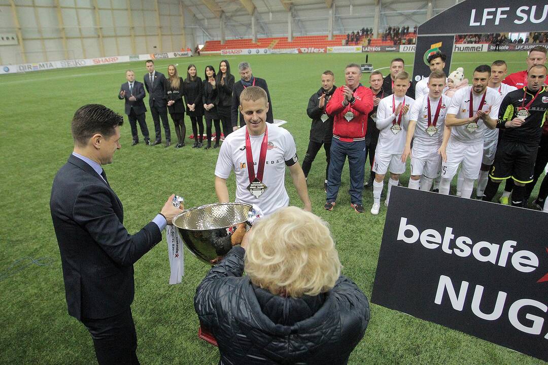 LFF supertaurė: „Sūduva“ – „Žalgiris“ 2:0