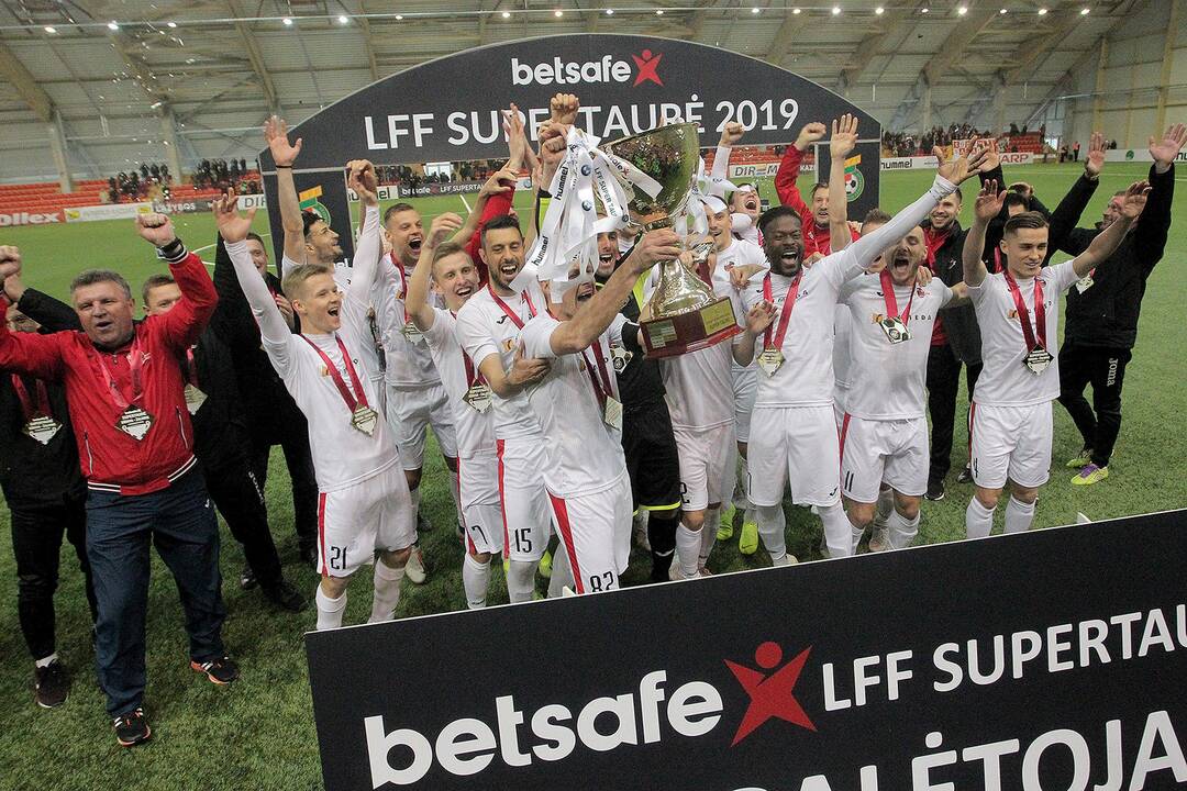 LFF supertaurė: „Sūduva“ – „Žalgiris“ 2:0