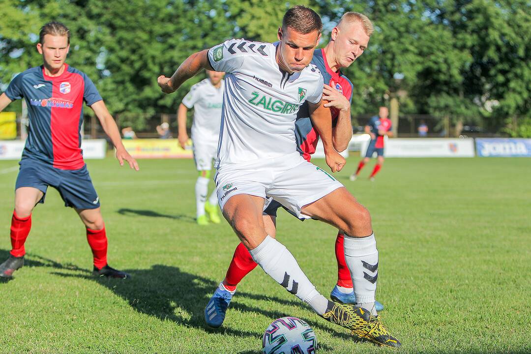 LFF taurės aštuntfinalis: „Sveikata“ – „Kauno Žalgiris“ 0:4
