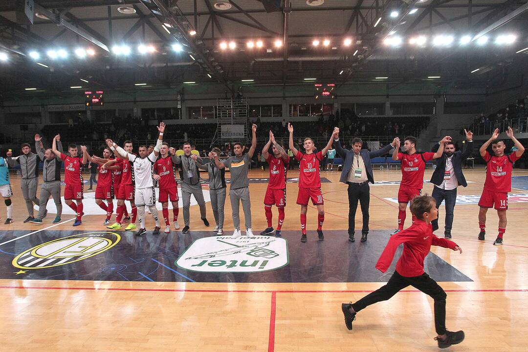 Futsalas. „Vytis“ – „Inter“ 2:4