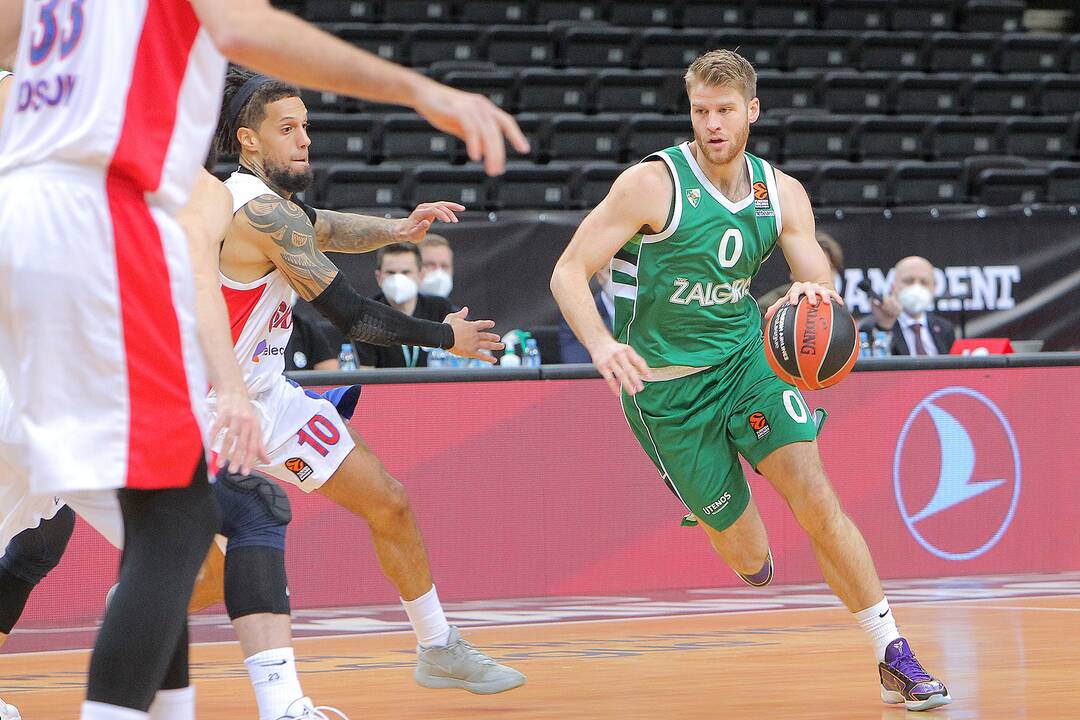 Eurolyga: „Žalgiris“ – CSKA 78:87