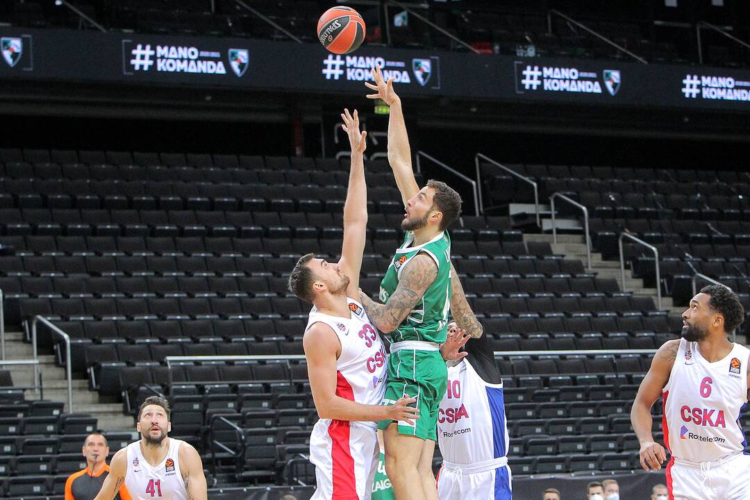 Eurolyga: „Žalgiris“ – CSKA 78:87