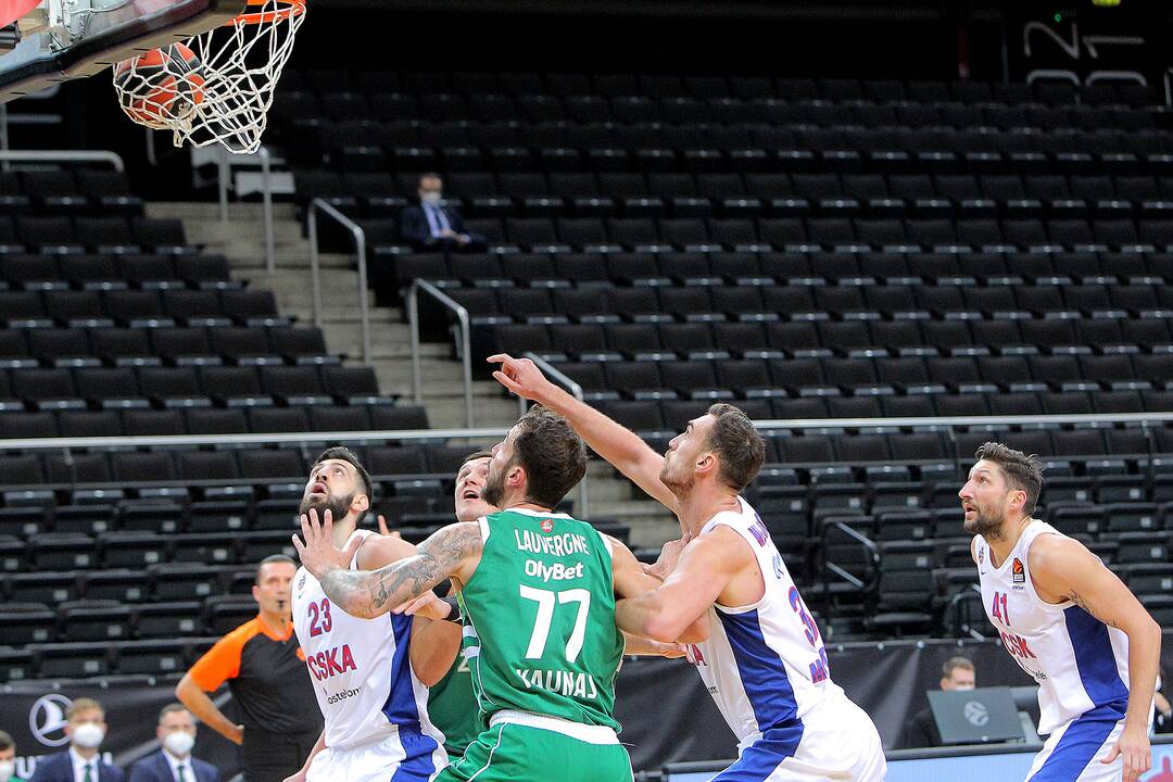 Eurolyga: „Žalgiris“ – CSKA 78:87