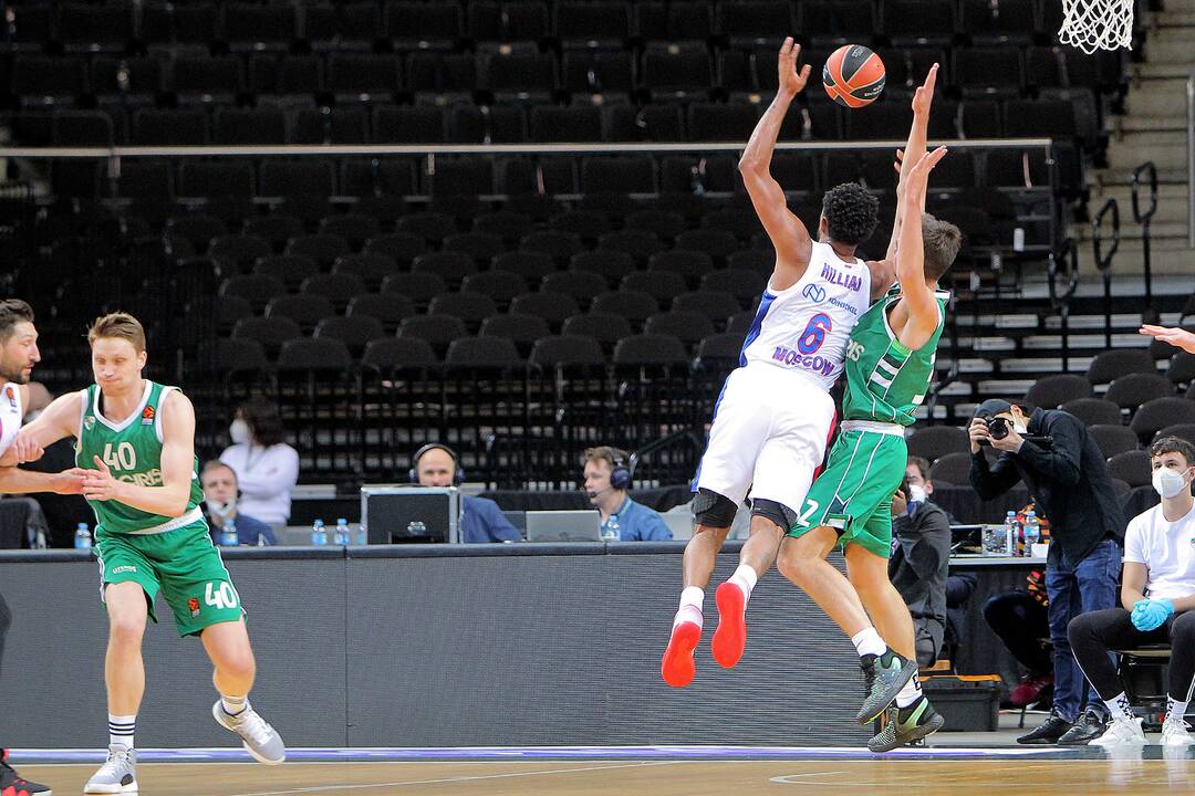 Eurolyga: „Žalgiris“ – CSKA 78:87