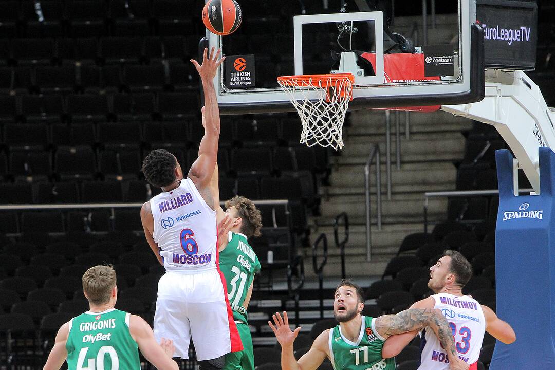 Eurolyga: „Žalgiris“ – CSKA 78:87
