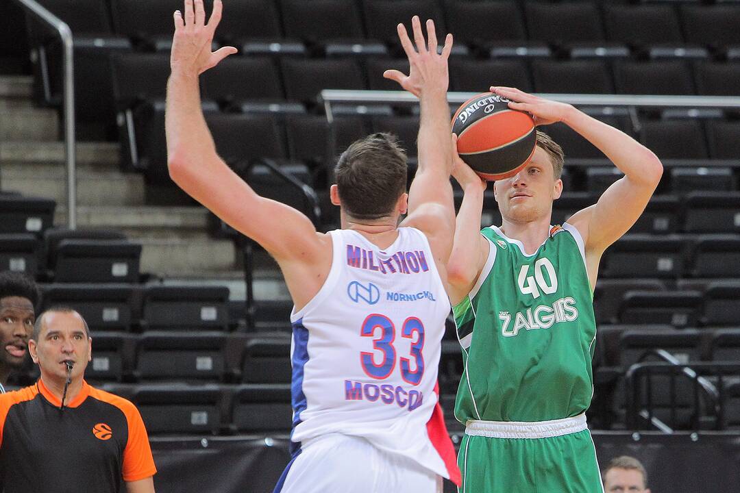 Eurolyga: „Žalgiris“ – CSKA 78:87