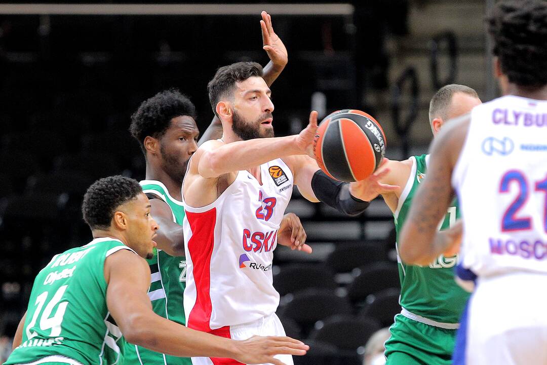 Eurolyga: „Žalgiris“ – CSKA 78:87