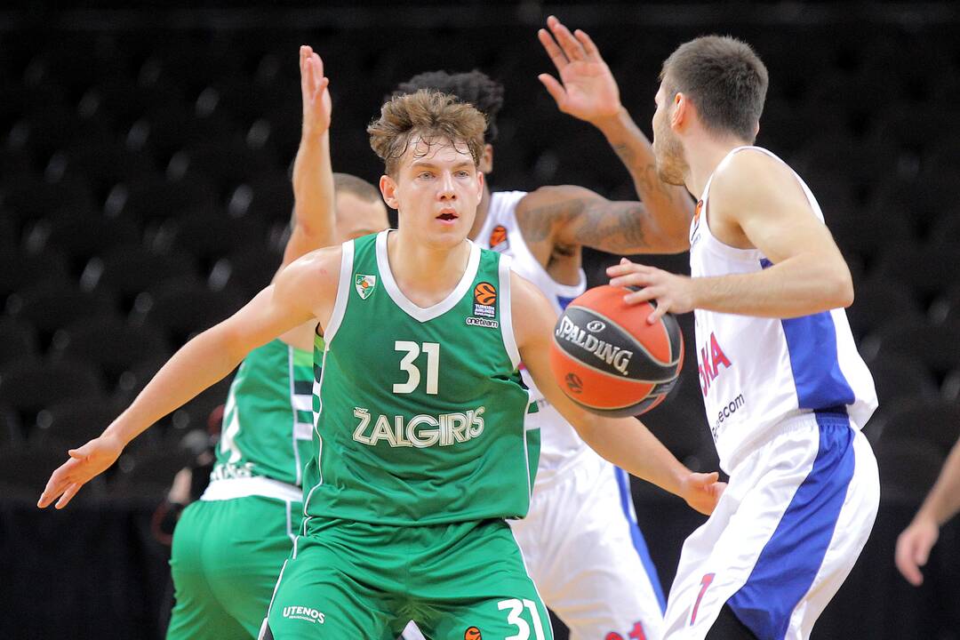 Eurolyga: „Žalgiris“ – CSKA 78:87