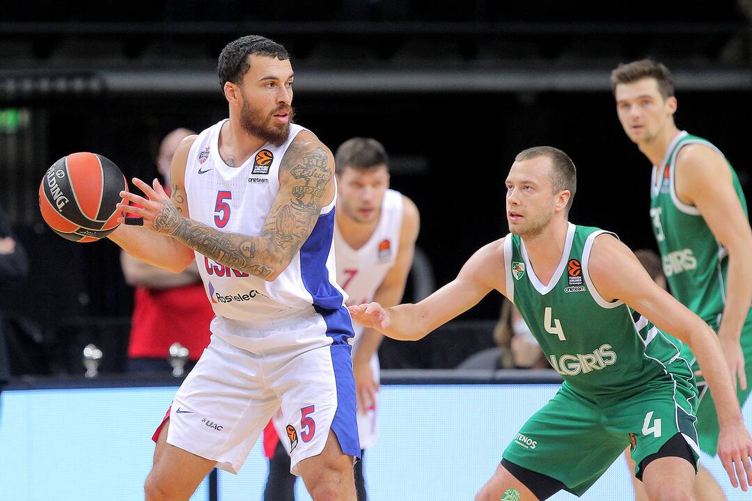 Eurolyga: „Žalgiris“ – CSKA 78:87