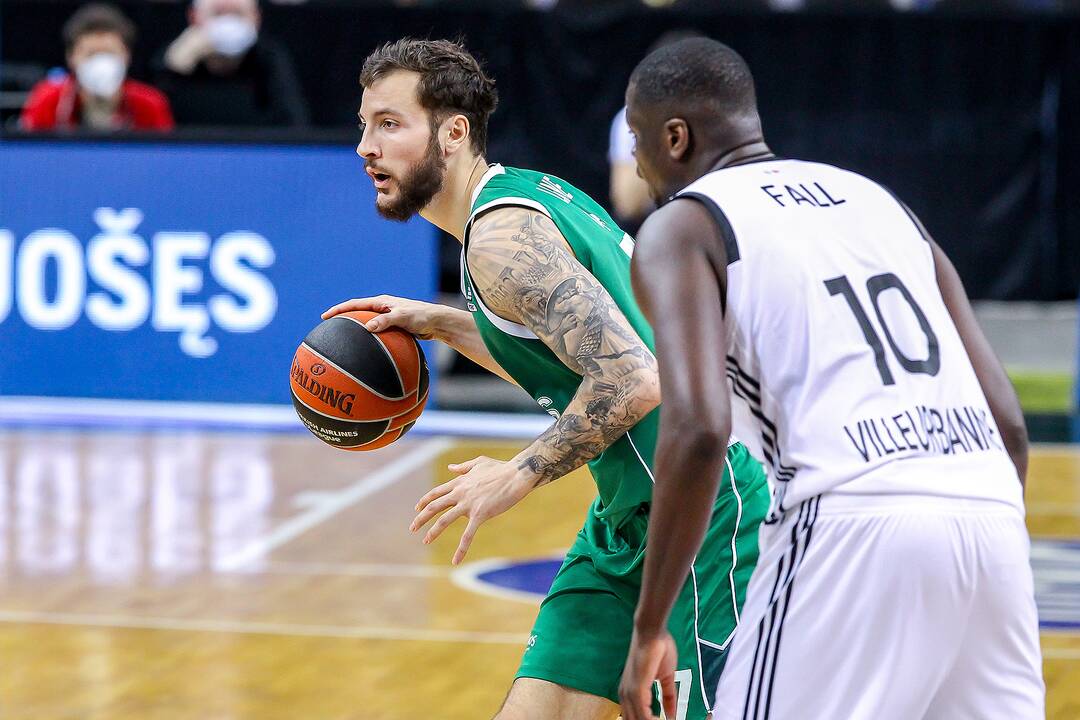 Eurolyga: „Žalgiris“ – ASVEL 85:75