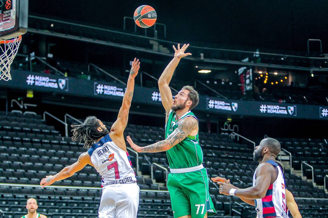 Eurolyga: „Žalgiris“ – „Baskonia“ 92:73