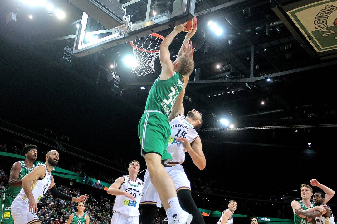 LKL: „Žalgiris“ – „Lietkabelis“ 96:69