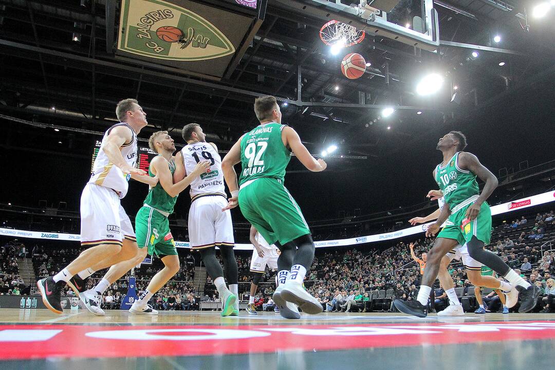 LKL: „Žalgiris“ – „Lietkabelis“ 96:69