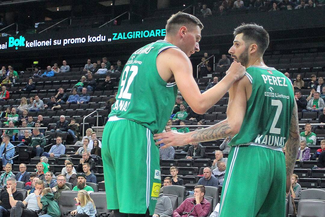 LKL: „Žalgiris“ – „Lietkabelis“ 96:69