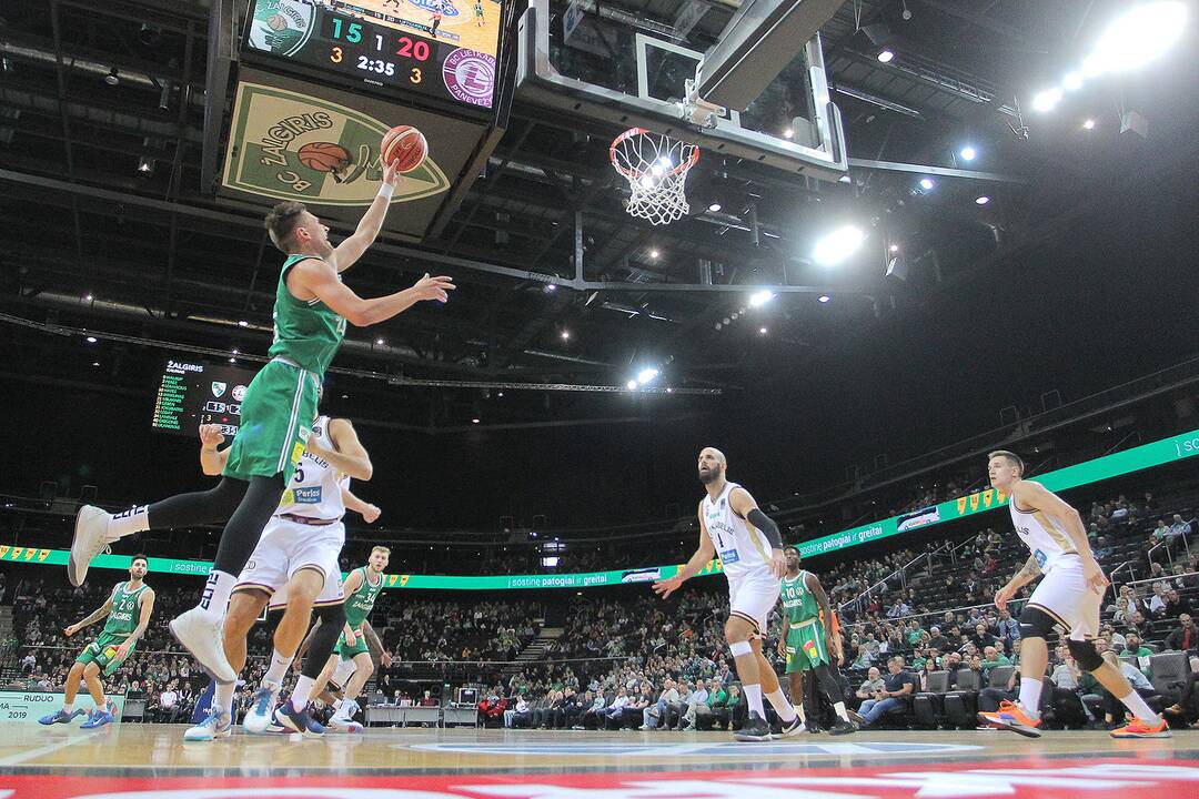 LKL: „Žalgiris“ – „Lietkabelis“ 96:69