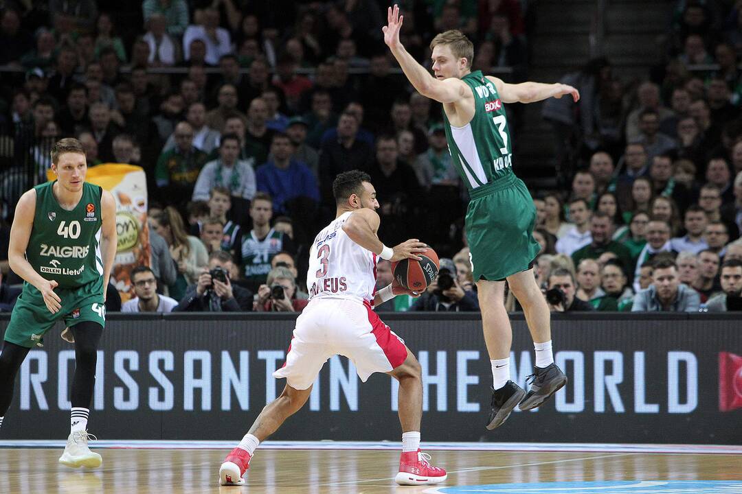 Eurolyga: „Žalgiris“ – „Olympiakos“ 83:75