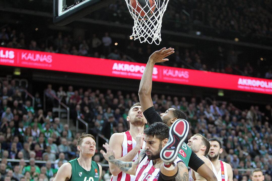 Eurolyga: „Žalgiris“ – „Olympiakos“ 83:75