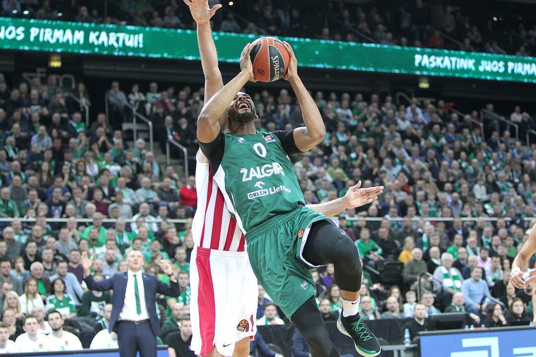 Eurolyga: „Žalgiris“ – „Olympiakos“ 83:75