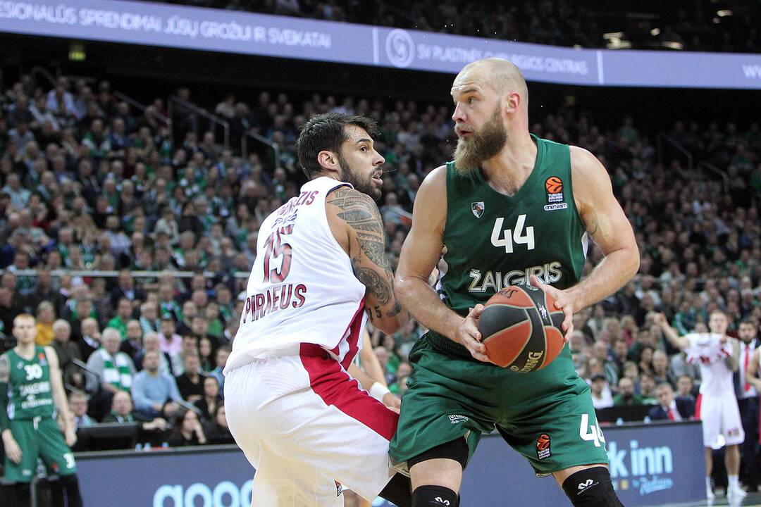 Eurolyga: „Žalgiris“ – „Olympiakos“ 83:75