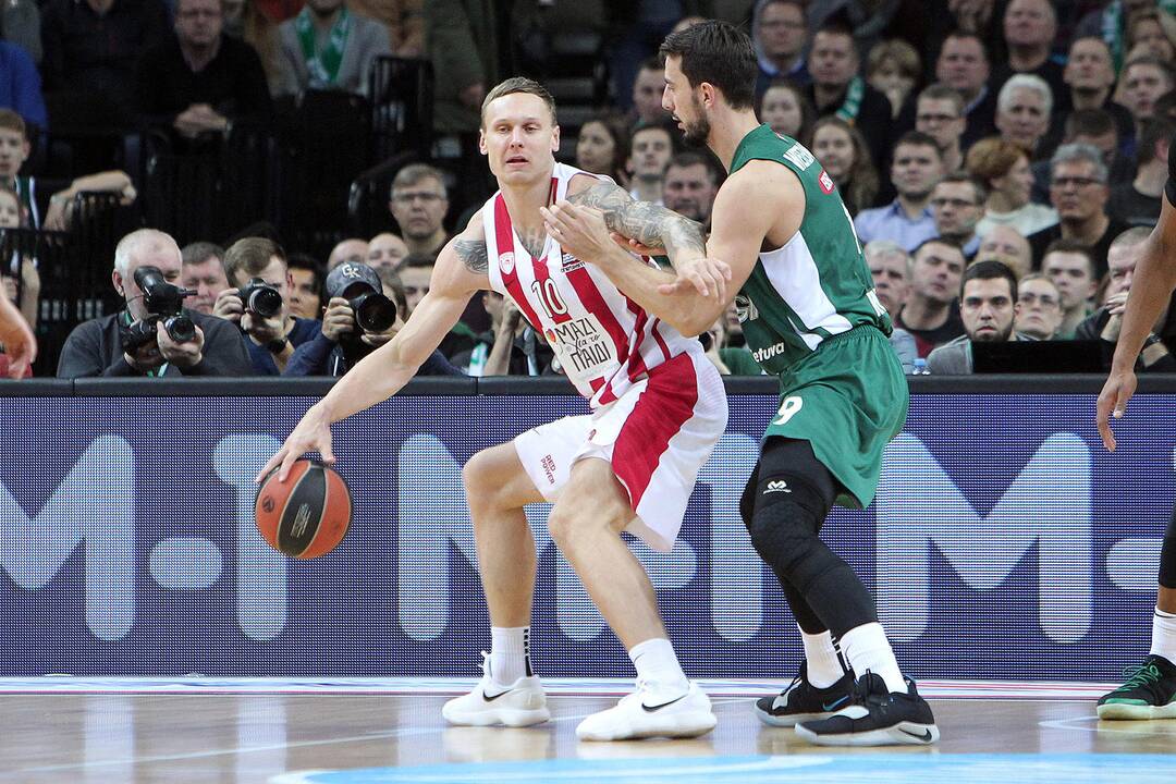 Eurolyga: „Žalgiris“ – „Olympiakos“ 83:75