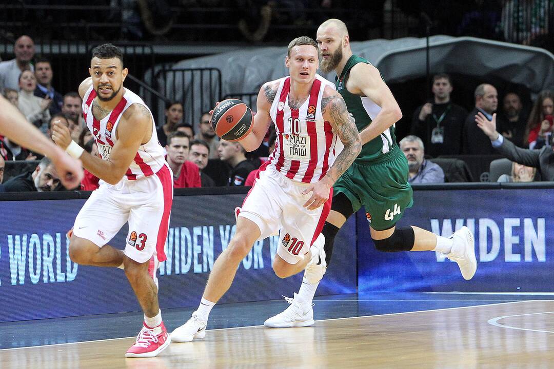 Eurolyga: „Žalgiris“ – „Olympiakos“ 83:75