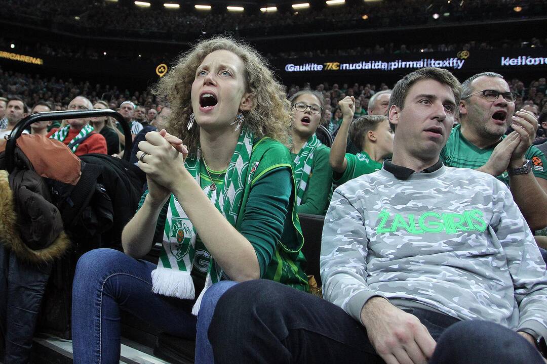 Eurolyga: „Žalgiris“ – „Olympiakos“ 83:75