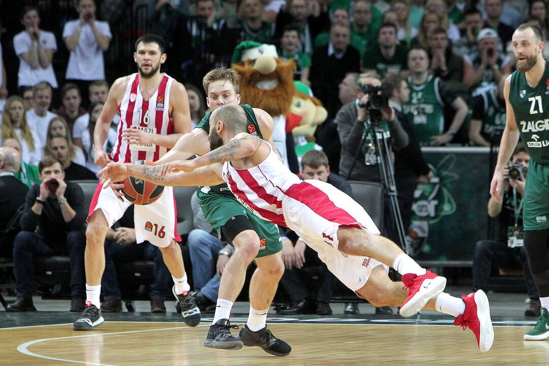 Eurolyga: „Žalgiris“ – „Olympiakos“ 83:75