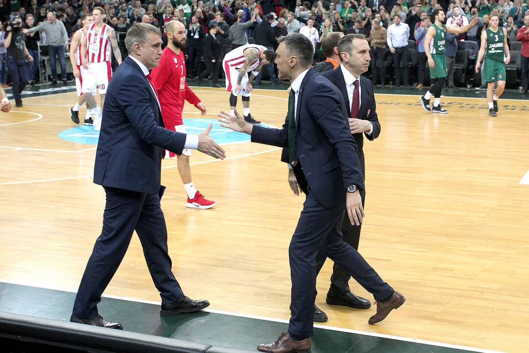 Eurolyga: „Žalgiris“ – „Olympiakos“ 83:75