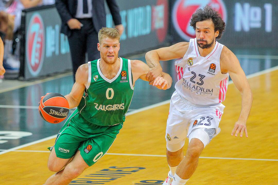 Eurolyga: „Žalgiris“ – „Real“ 90:93