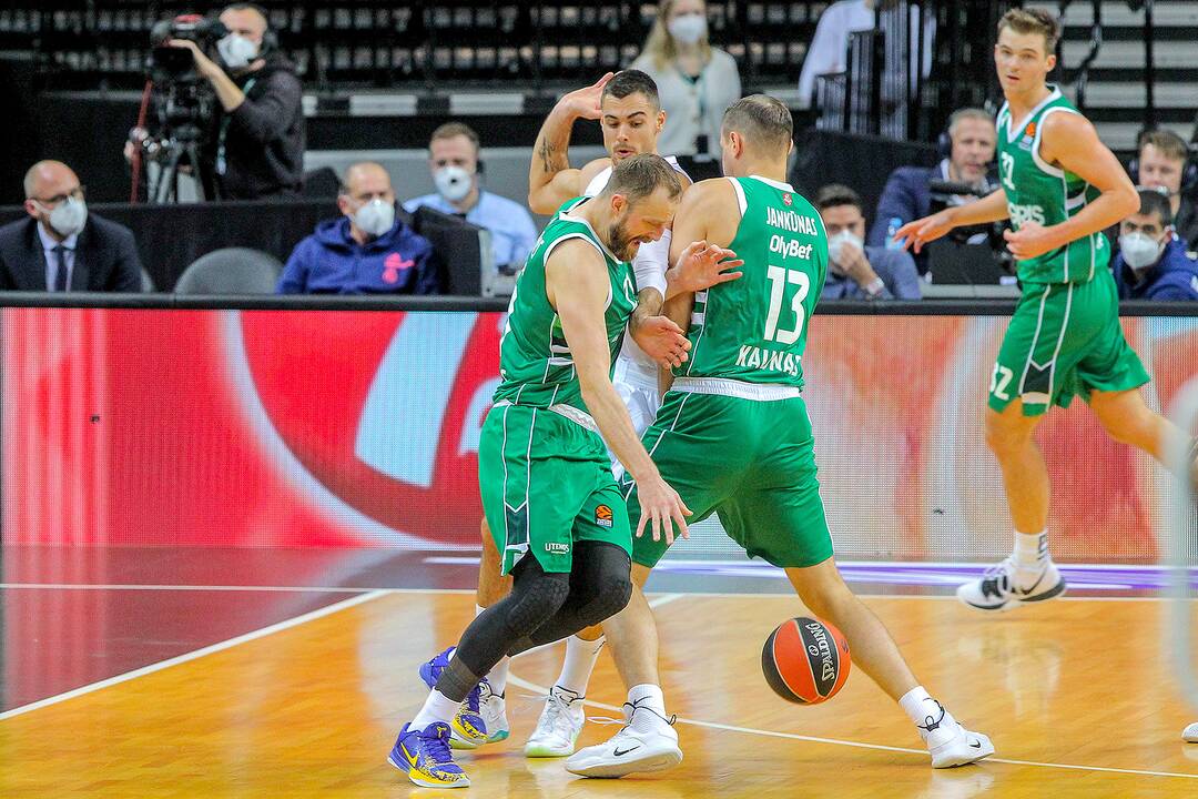 Eurolyga: „Žalgiris“ – „Real“ 90:93