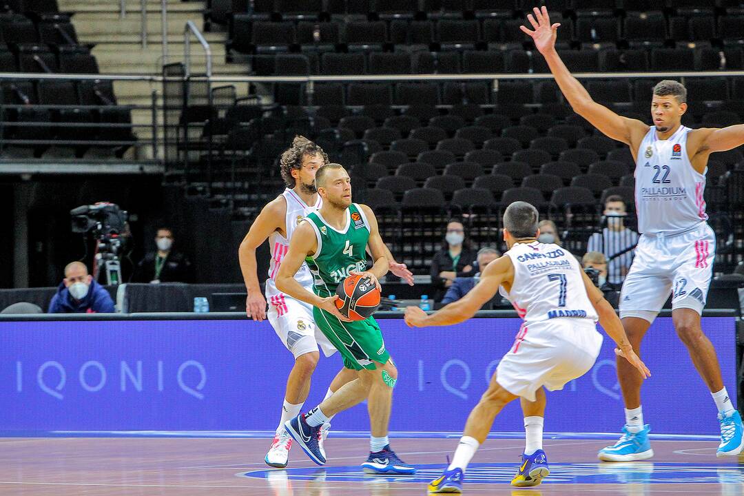 Eurolyga: „Žalgiris“ – „Real“ 90:93