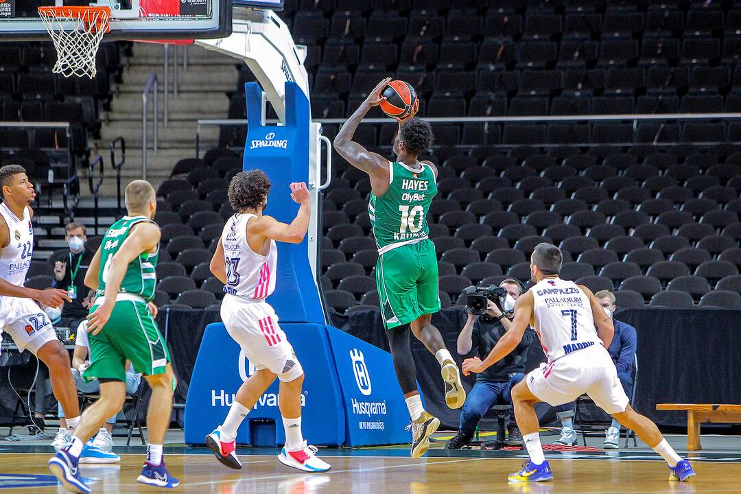 Eurolyga: „Žalgiris“ – „Real“ 90:93