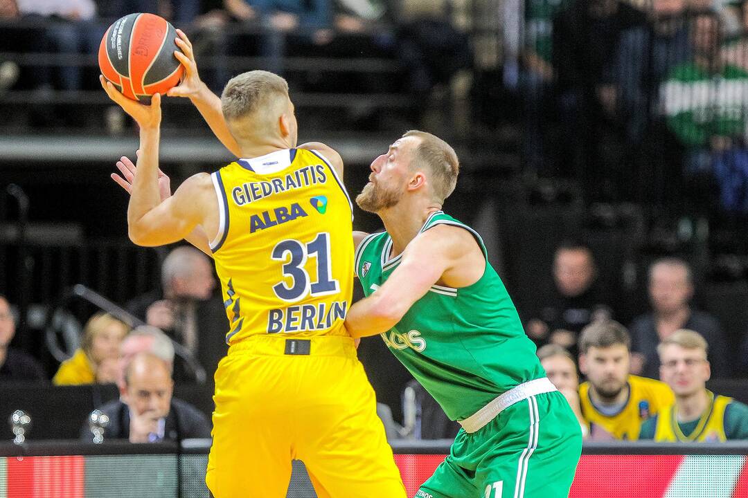 Eurolyga: „Žalgiris“ – „Alba“ 104:80