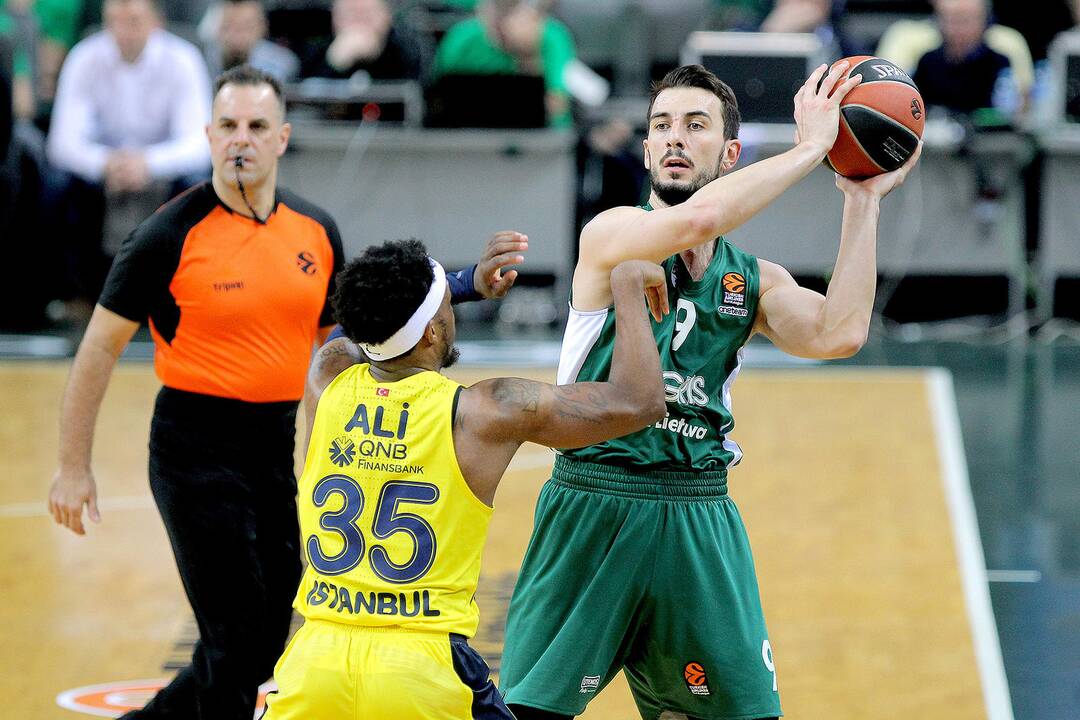 Eurolygos ketvirtfinalis: „Žalgiris“ – „Fenerbahce“ 82:99