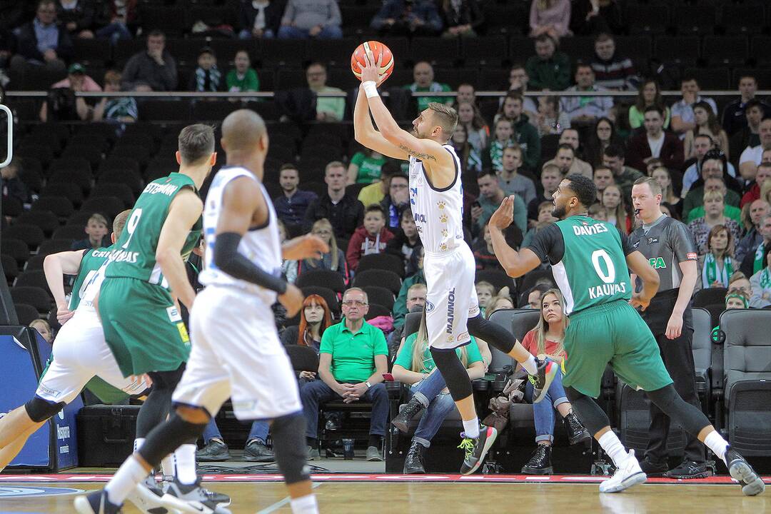 LKL: „Žalgiris“ – „Neptūnas“ 90:80